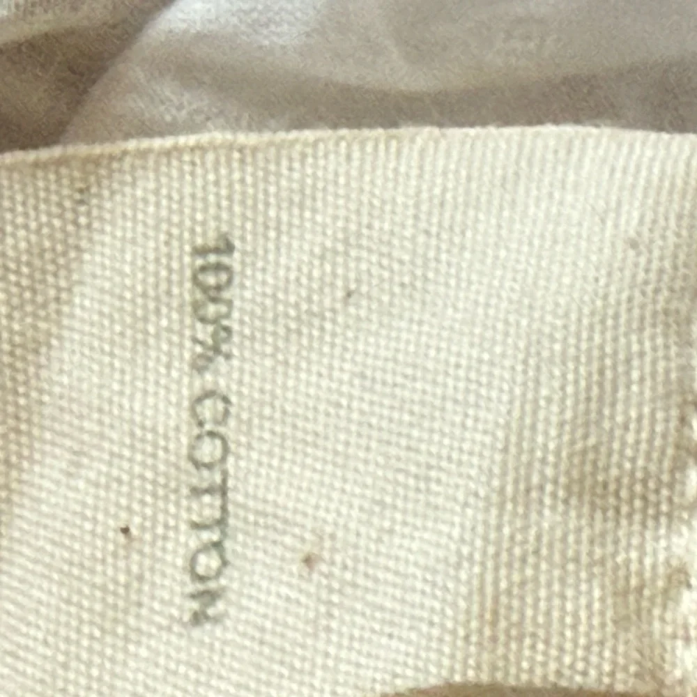 Anthropologie‎ White Puff Sleeve Ruffled Blouse Sz 10